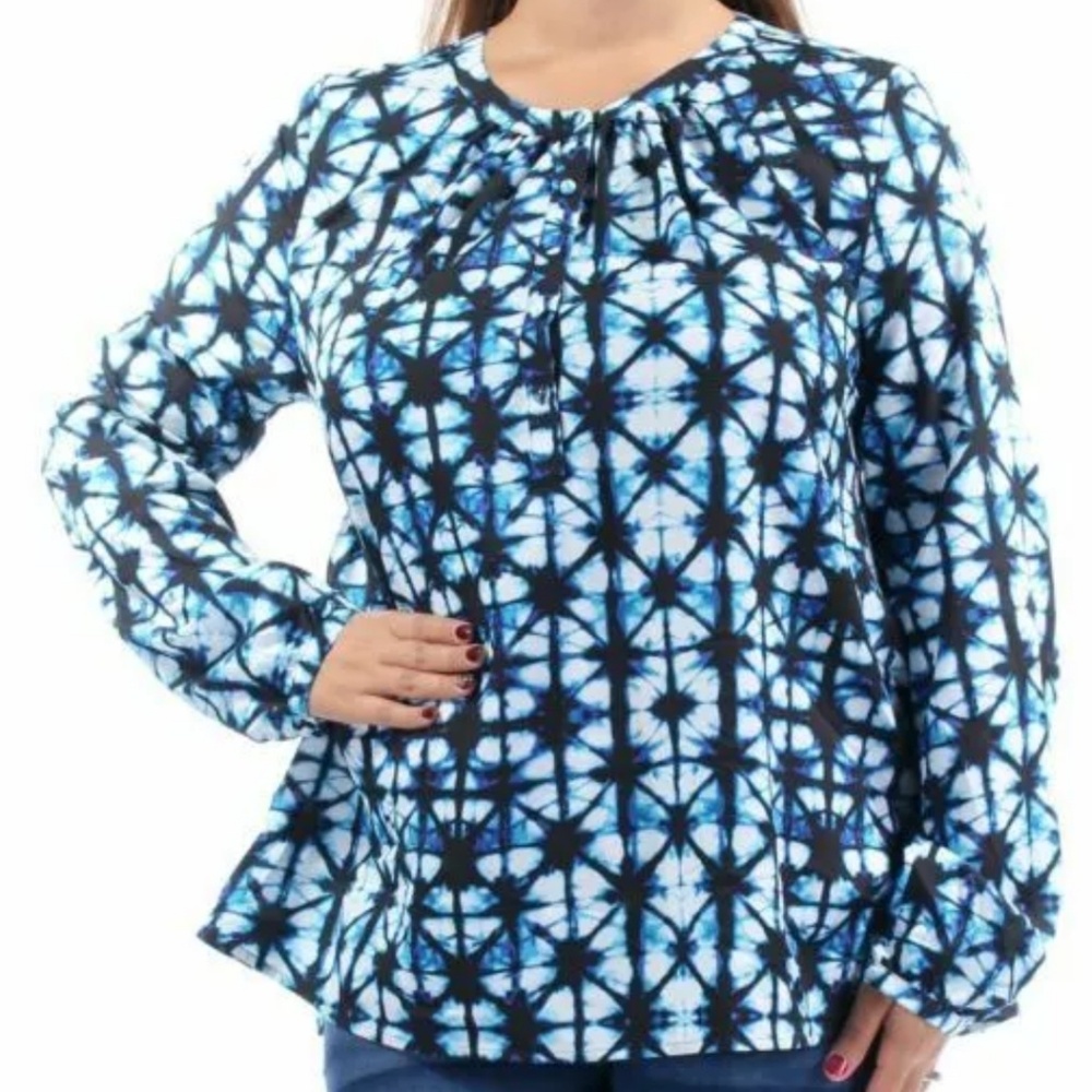 Tommy Hilfiger Tie Dyed Blouse Size L